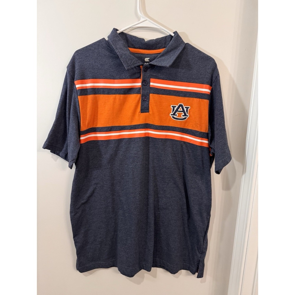 Auburn University Colosseum Men's Embroidered Polo Size Large